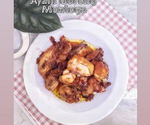 Resep Terbaik Ayam goreng mentega Enak Sempurna