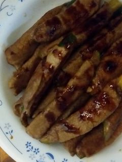 小黃瓜牛肉捲 的食譜成品照片