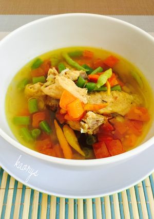 Foto resep Asem asem ayam kampung