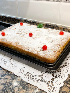 Una foto de Pastel de plátano y dulce de leche “ sin gluten”