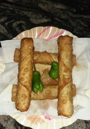 A picture of Chicken roll.