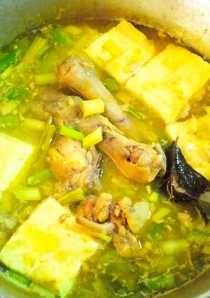 Foto resep Ayam kuah kuning