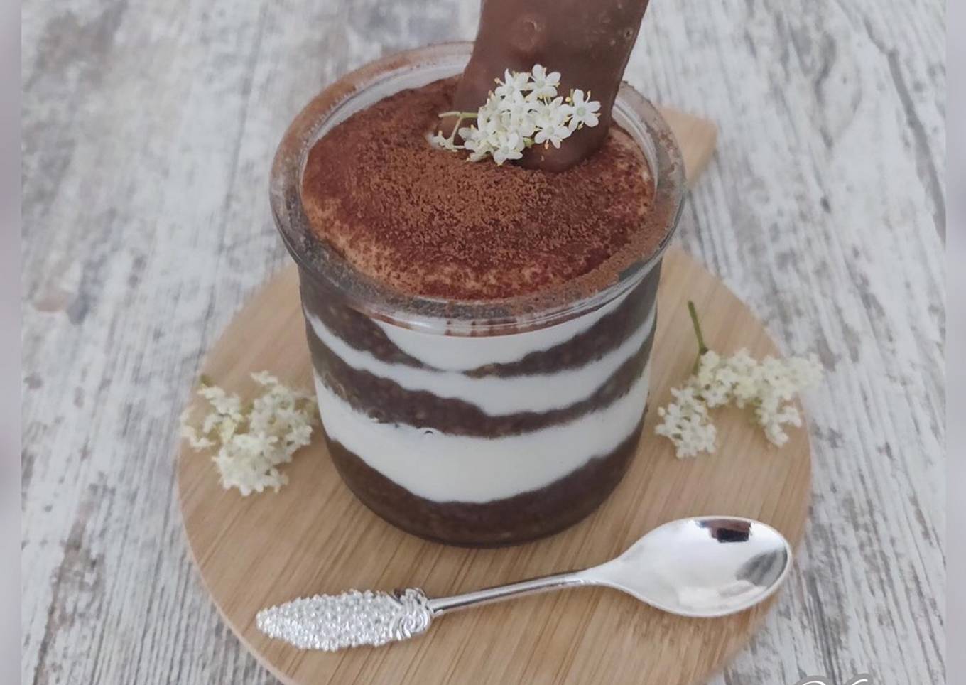 Pudding chia/café