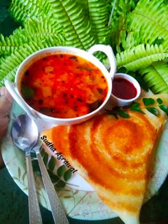 बटर मसाला डोसा विथ साम्बर (Butter masala dosa with samber recipe in hindi) रेसिपी मुख्य फोटो