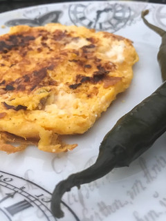 Una foto de Tortilla de queso