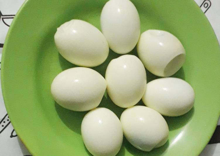 Resep Tips rebus telur anti gompel, Enak Banget