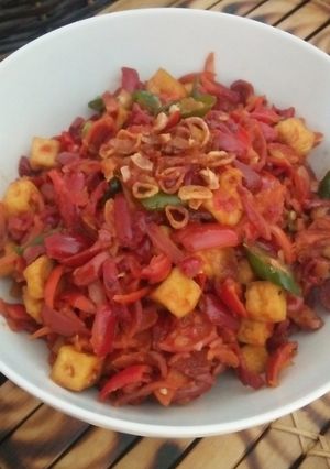 Foto resep Oseng "Kutang"Kulit Tangkil simpel