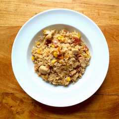 Una foto de Arroz chino al estilo venezolano – Receta