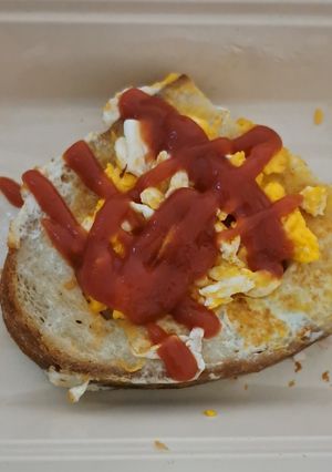 Rántotas piritos kenyér recept fotója
