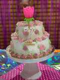 Torta de Dos Pisos de Cumpleaños