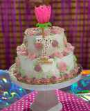 Torta de Dos Pisos de Cumpleaños