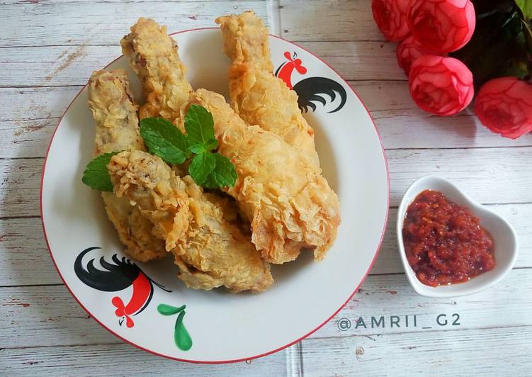 Resep Buttermilk Fried Chicken Oleh Kaka Beryl Amrii G2 Cookpad