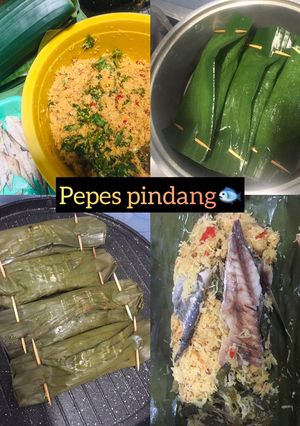 Foto resep Pepes pindang kelapa parut