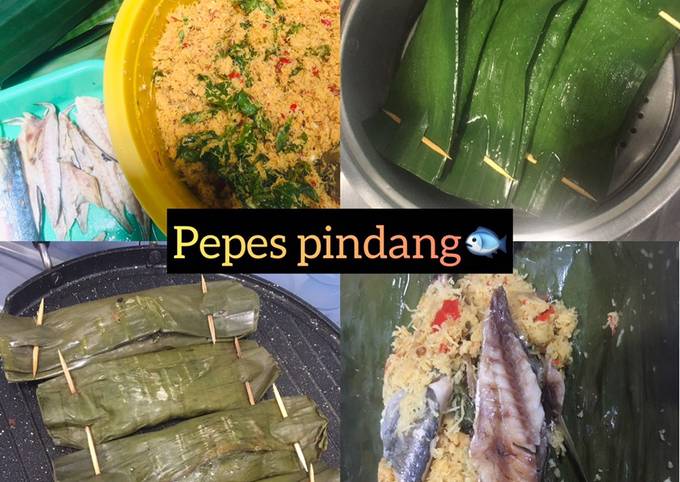 Pepes pindang kelapa parut