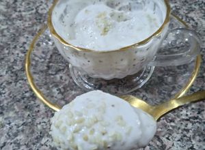 Une photo de Dessert aux coques des œufs 🥚