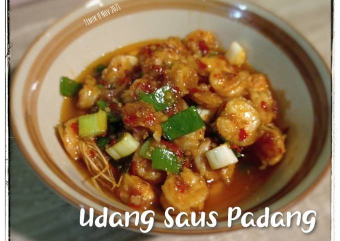 Langkah Mudah untuk Membuat 53. Udang Saus Padang Anti Gagal