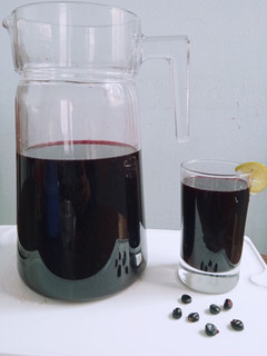 Una foto de Chicha morada