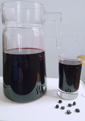 Una foto de Chicha morada