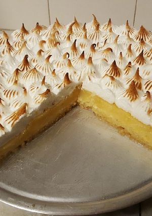 A picture of Homemade Lemon Pie.