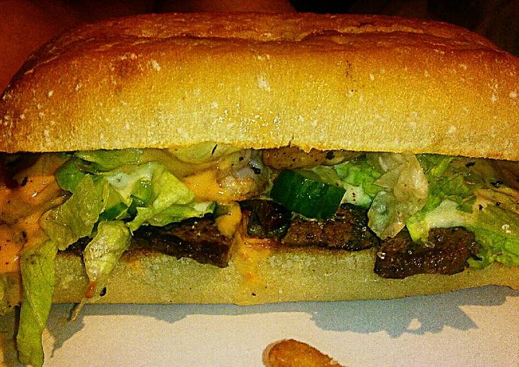 Tex's Surf & Turf Sarnie �?��?��?�