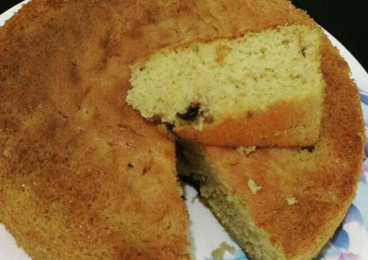 Bolu pisang gula merah.