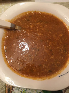 Una foto de Harira sopa marroquí