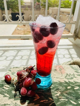 Easy Way Prepare Recipe Fresh red grapes drink 🍷 that is So Delicious, Addictive}