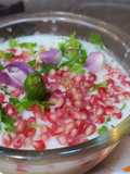 Daki sawal of yesterday rice with fruit ginger, small onion,green chilli and tadka
