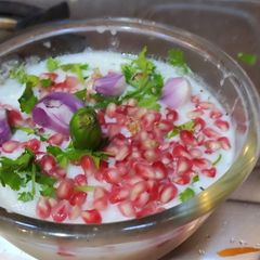 A picture of Daki sawal of yesterday rice with fruit ginger, small onion,green chilli and tadka.