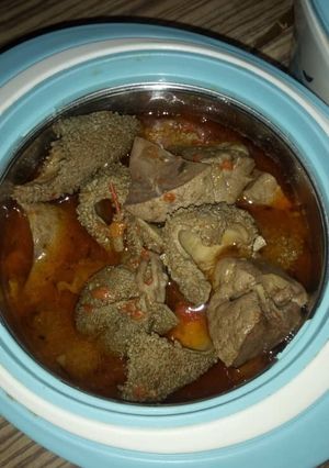 A picture of Pappersoup din kayan ciki.