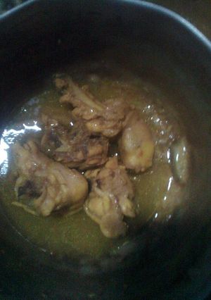Foto resep Ayam ungkep penuh rempah