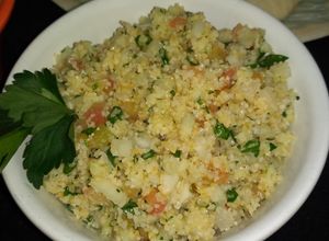 Una foto de Ensalada de quinoa