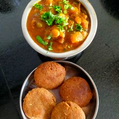 A picture of Chapdi Tawo Undhiyu.