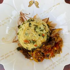 A picture of Dambun shinkafa.