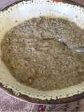 Papilla de champiñones