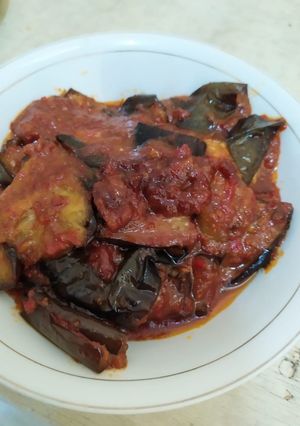 Foto resep Terong dicabein /terong balado anti gagal