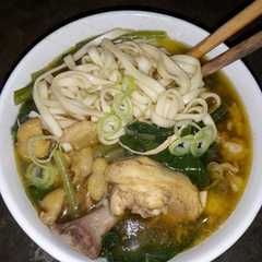 A picture of Mie ayam rumahan.