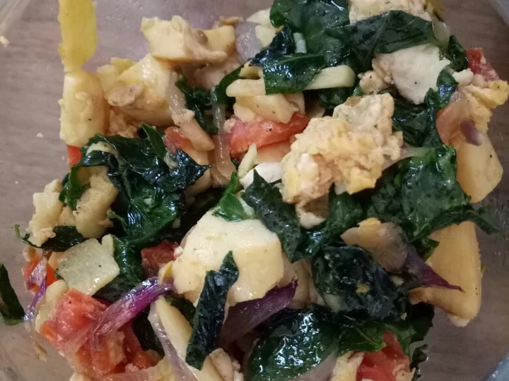 Langkah Mudah untuk Membikin Resep  Tumis katuk tahu yang Lezat, Sempurna