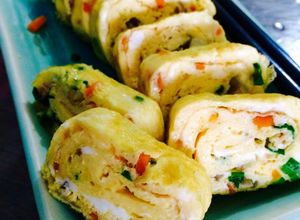 Foto resep Tamagoyaki (egg roll atau telur dadar gulung)