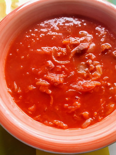 Una foto de Sopa de tomate