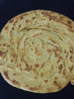 A picture of Layered paratha.