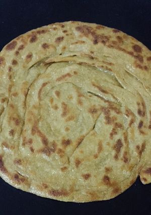 A picture of Layered paratha.