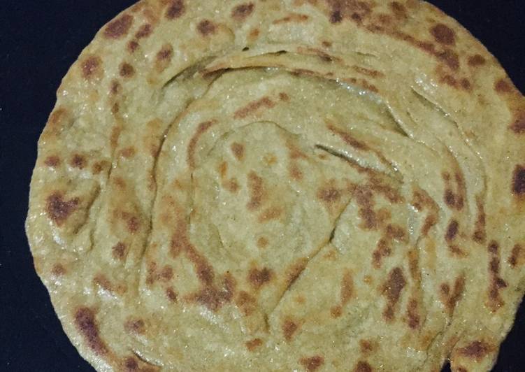 Layered paratha