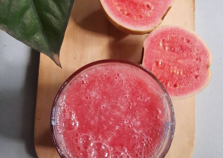 Cara membuat Guava Punch nikmat