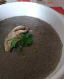 Crema de champiñones