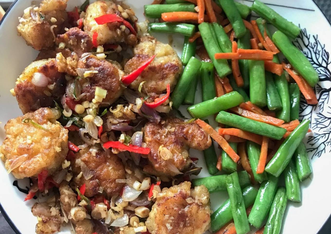 Udang Goreng Tepung Serai