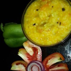 A picture of Vegetables khichdi for baby.