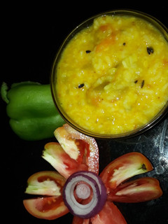 A picture of Vegetables khichdi for baby.