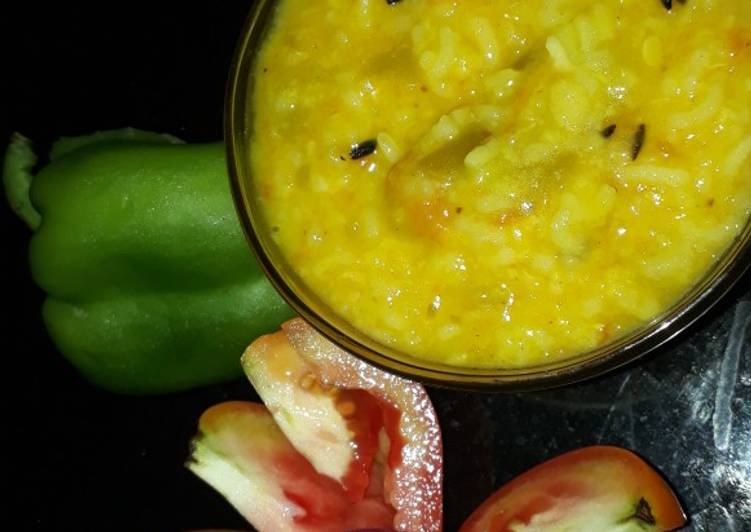 Vegetables khichdi for baby