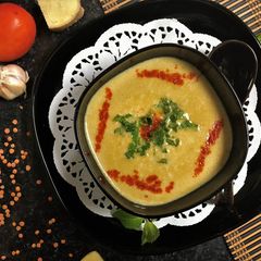 A picture of Masoor Dal Shorba.